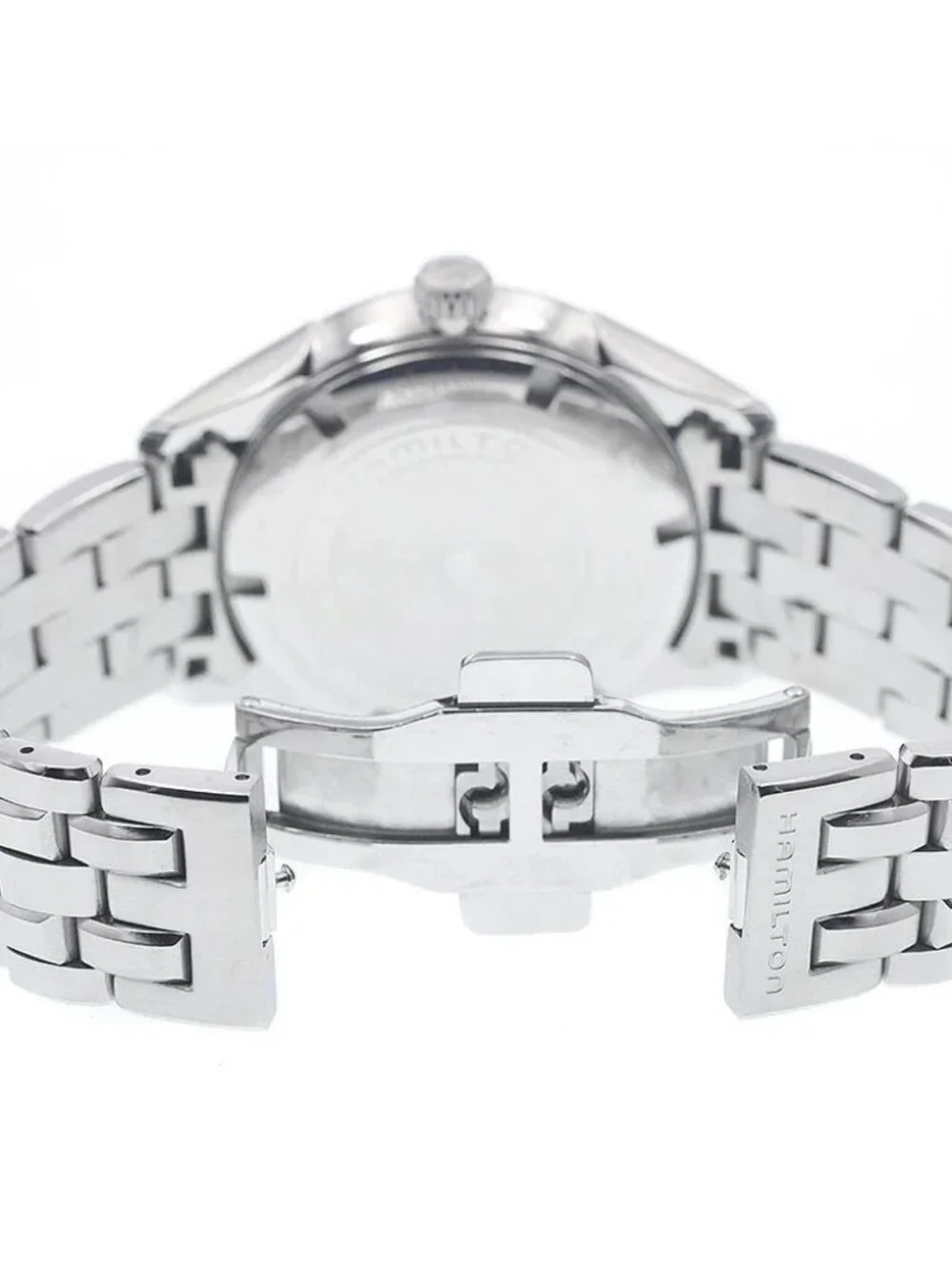 HAMILTON Jazz master H324510 Date Navy Dial Quartz Men's Watch_965047